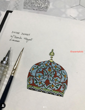 Load image into Gallery viewer, 02 -Learn to Paint a Divine Dome in Persian Miniature style.